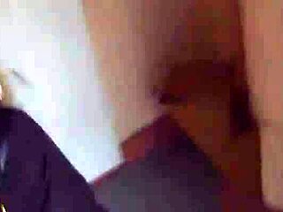 Teen Dania Gets Fucked Hard on Balcony Wearing Glasses