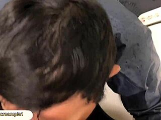 Who Gets Blowjob In Toilet?