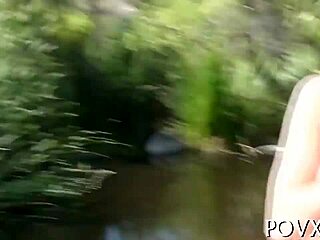 Very Tiny 18+ Teen Gets Rough POV Action, Watch Now!