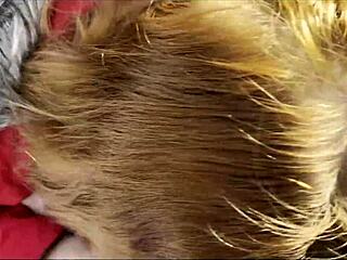 Chubby Hitchhiker in Leather Leggings Banged Hard in Snowy Woods