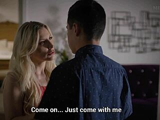 Step Sister Caught MILFing When Mom's Away