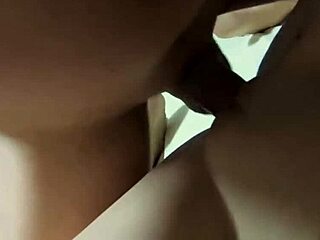 Brunette Sucking and Riding Cock