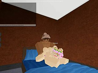 roblox porn with riding, doggystyle, and big black cock