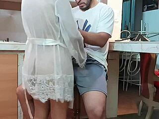 my stepsister lures me from meditation to bed for a hot spanish creampie