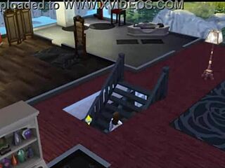 Seraphina And The Neighbor Sims 4