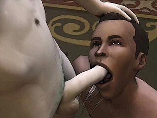 Dishonored Sims 4 Gay Porn with Wild Anal Action!