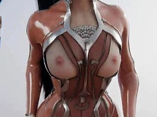 Anime milf eve gets roughly fucked in ass from pov in cartoon comic loop