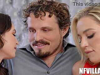 Blake Blossom And Lilly Bell Fulfill Wishes With Robby Echo