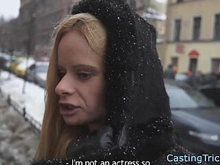 casting newbie enjoys interview and riding