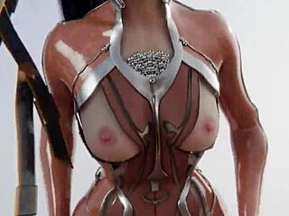 Anime milf eve gets roughly fucked in ass from pov in cartoon comic loop