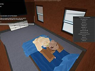 roblox porn with riding, doggystyle, and big black cock