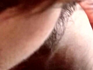 Guy gives lovely blowjob to partner in bedroom