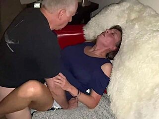 Laughing at our cuck Agness after he played with himself—how pathetic!