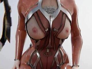 Anime milf eve gets roughly fucked in ass from pov in cartoon comic loop