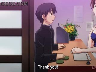 Giant MILF Maid Sucks You Whole in Hentai Massage!