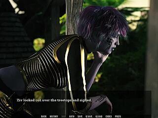 Watching Intense Lesbian Sex in 3D Hentai Tales