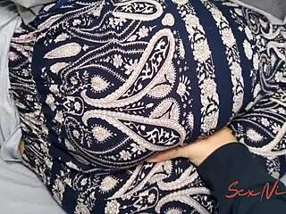 My Blind Step-Mom Thinks I'm Her Husband in Taboo Creampie Action