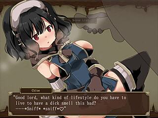 Dark Of Chloe In Hentai With Toys And Humiliation