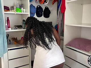 Yo, found my roommate in closet and things got wild!