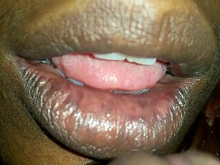 Milf Sucks Big Cock On The Sofa With Handjob