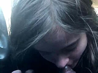 Lesbian Bestfriend Sucks Me Off With Sloppy Road Head Until She Swallows