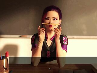 Naturally stacked brunette seduces hot bestie into college sex tape with toys and strapon.