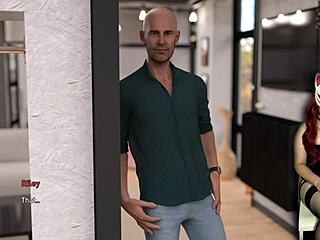 Sexy college student naked in classroom!