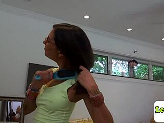 Petite teen Kacie Castle fucked hard by monster cock in POV