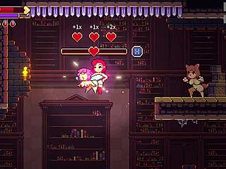 i'm playing scarlet maiden part 2, conquering the boss with sexy scenes