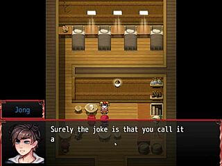 In the harem game, a nun experiences her first blowjob and facial.