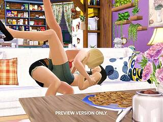 Are we just friends in this 3D hentai preview?