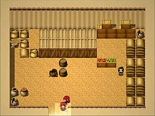 In the harem game, a nun experiences her first blowjob and facial.