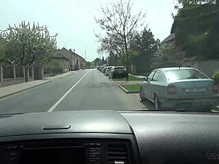 Dirty Whore Smashed in Take-Van as She Looks Ready!