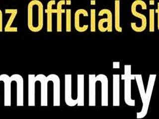 Nikki Benz masturbates in fishnets! So hot!