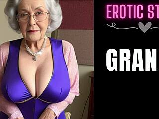 granny story of a shy old lady becoming a total sex bomb.