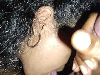 I enjoy this colombian throatpie scene in the bedroom