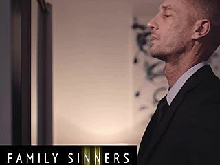 Step Dad Cheats with Petite 18+ Step Daughter for Wet Cum Finish