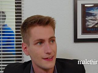 i enjoy this office gay romance parody