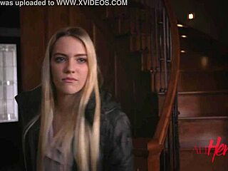 Petite 18+ Blonde Orgasms from CUM on Shaved Pussy