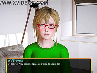 In this hentai game, my new family adventures begin