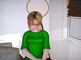 In this hentai game, my new family adventures begin