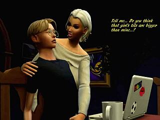 sims 4 pearl-porn shows shemale granny in wild 3d action