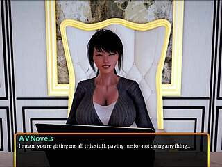 My new family 312, with the brunette and redhead's small tits, it's so exciting!