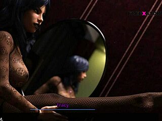 alex fucking tracy's pussy and ass from behind