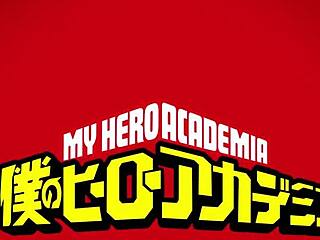 i watch two teens gagging on gang bang in my hero academia hentai