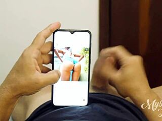 flagrei meu meio-irmão batendo punheta nas minhas fotos e fiz o safado me comer até gozar - mysteriouskathy pov