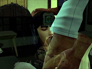 Grandpa’s New Girlfriend Banged in Cartoon Style