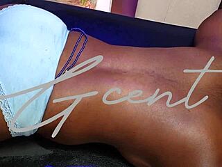 spacious massage session includes light fingering for orgasm