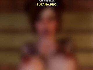 Beautiful 3D babe craves rhythmic fucking in animated futanari cunnilingus scene