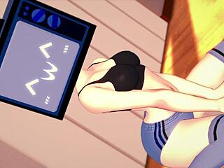 Does the TV woman want to ride in sport clothes?